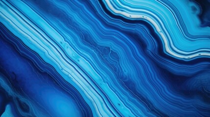 Poster - Close up of a blue and white marble slab, perfect for architectural or interior design projects