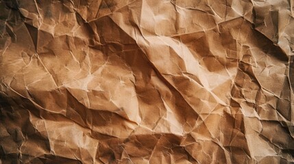 Poster - Detailed shot of brown paper, versatile for various projects