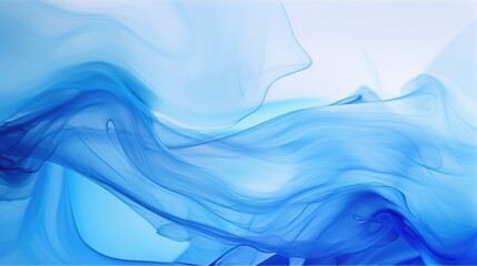 Poster - Detailed view of a blue and white painted artwork, suitable for various design projects