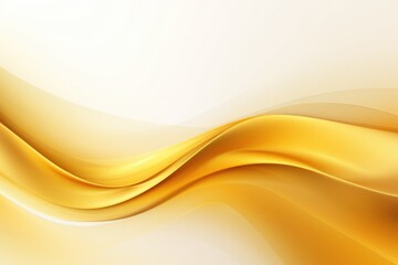 Wall Mural - Abstract yellow and white waves background, suitable for various design projects