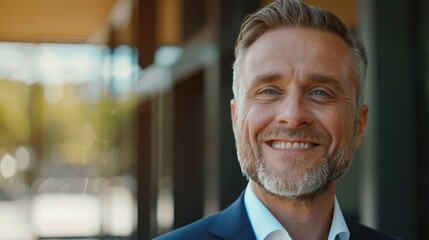Poster - Close up of a person in formal attire, suitable for business concepts