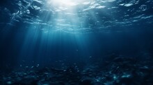 Underwater Sea Deep Sea Deep Blue Sea