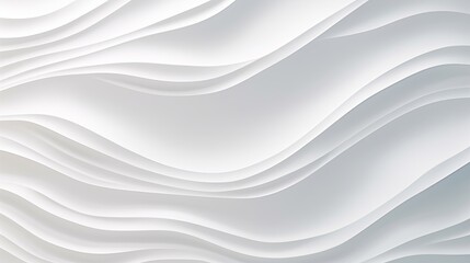 Wall Mural - White wave abstract or rippled water texture background