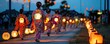 Honoring Ancestors: Celebrating Japan's Obon Festival with Lanterns and Dance