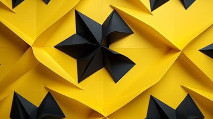 Wall Mural - Yellow abstract background