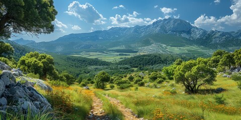 Wall Mural - landscapes nature of Greece