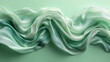 silky abstract green background