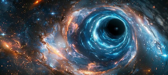 Wall Mural - space portal. generative ai technology.