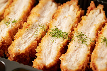 Poster -  pork cutlet on a plate