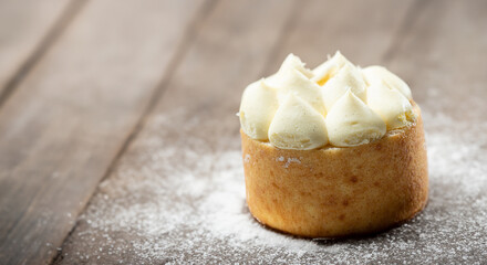 Sticker - mini whipped cream cake