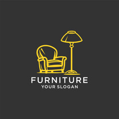 Poster - sofa furniture logo design inspiration for minimalist home sofa designs
