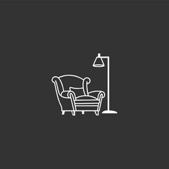 Wall Mural - sofa furniture logo design inspiration for minimalist home sofa designs
