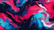 abstract red and blue swirls background