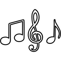 Sticker - Music Icon