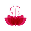 © makmur - beauty women body massage treatment abstract flowers logo design