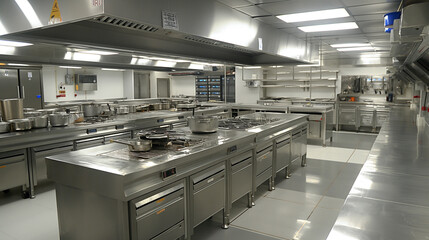 Commercial Kitchen. 