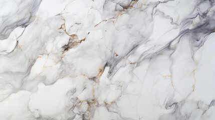 Poster - White marble texture in natural pattern with high resolution for background