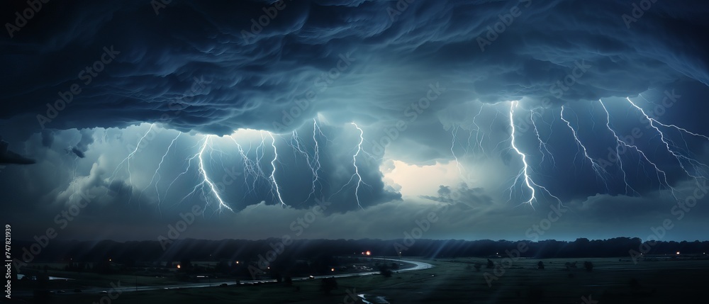 Dramatic Tornado & Lightning Storm: Night Sky Cataclysm with Canon RF ...