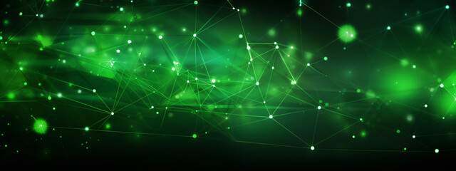 green tech background