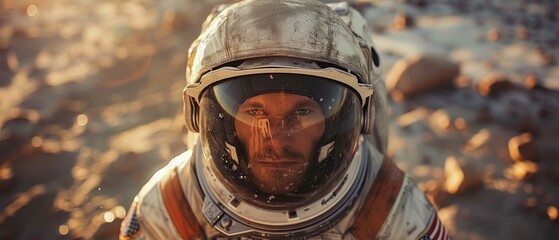 Wall Mural - An astronaut