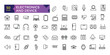 © Rubbble - Electronics and Device and technology line icon set. Electronic devices and gadgets, computer, equipment and electronics.