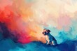 Abstract background for National Puppy Day