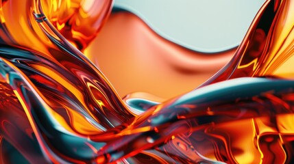 Aufkleber - Detailed close up of a liquid substance, suitable for scientific or medical concepts.