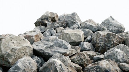 Wall Mural - A pile of rocks stacked on top of each other. Suitable for various outdoor and nature-themed designs