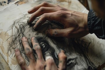 Aufkleber - Person's hands holding a piece of paper, suitable for business or education concepts