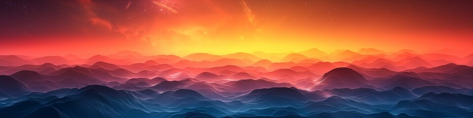 Canvas Print - Abstract color gradient background