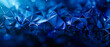 Modern Geometric Blue Background, Futuristic Polygon Design, Digital Triangle Texture, Abstract Art Concept