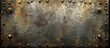 This close-up shot showcases a metal plate with rivets, creating a grunge background with a rustic and textured appeal. The aged surface adds character and depth to the composition.