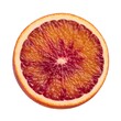 Half of sicilian orange isolated on white background 