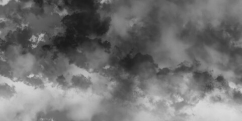 Sticker - Luxury Nature Abstract: Mountainous Cumulus Clouds Boiling in the Summer Sky.  Darkness and light, heaven. Grey clouds. White cloud isolated on black background, Fluffy texture , Abstract smoke...