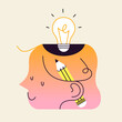 © Lydia Hill - Ideas Vector Spot Illustration