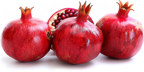 Wall Mural - Pomegranate is a stone of passion and energy, its red or pink shade symbolizes passion and enth
