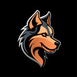 © mhamza - Minimalistic dog mascot logo (4)