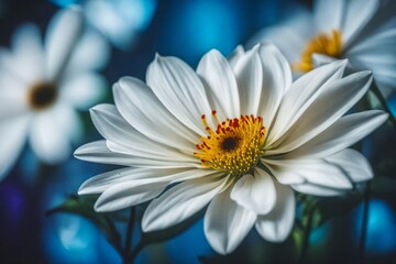 Poster - beautiful walpaper realistic flowers