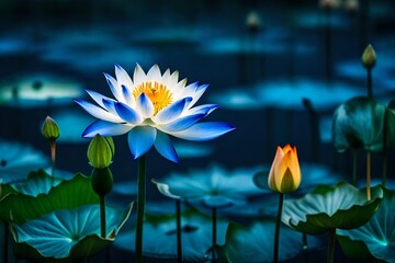 Poster - beautiful walpaper realistic flowers