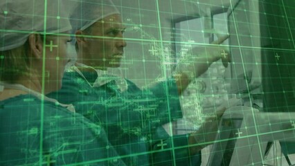 Poster - Animation of data processing over diverse surgeons