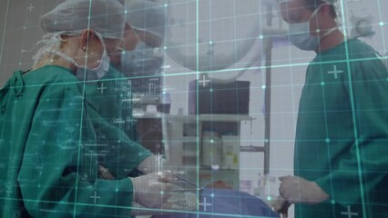 Poster - Animation of data processing over diverse surgeons