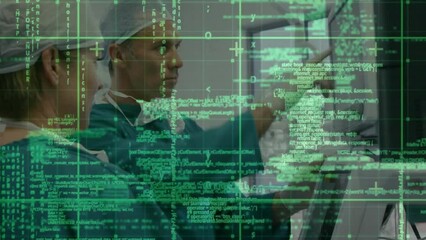 Poster - Animation of data processing over diverse surgeons