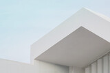 Fototapeta  - Abstract modern architecture. Detail of a contemporary building facade.