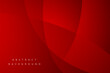 Red curve overlap modern background for corporate concept, template, poster, brochure, website, flyer design. Vector illustration
