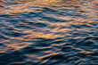 texture of water ripples in sunset hues (2)