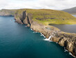 The beautiful scenery of the Faroe islands at Bosdalafossur