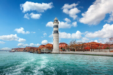 Canvas Print - Lighthouse in Murano