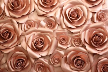 Aufkleber - Rose wall gold background texture industrial