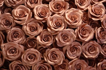 Aufkleber - Rose wall gold background texture industrial
