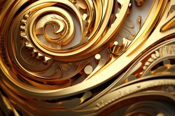 Wall Mural - gold  gold